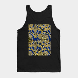 African Print Pattern Tank Top